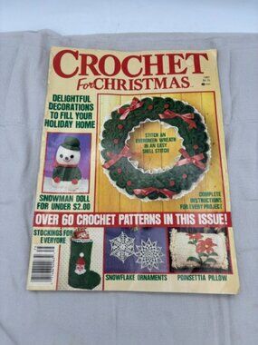 Crochet For Christmas 1987 Magazine